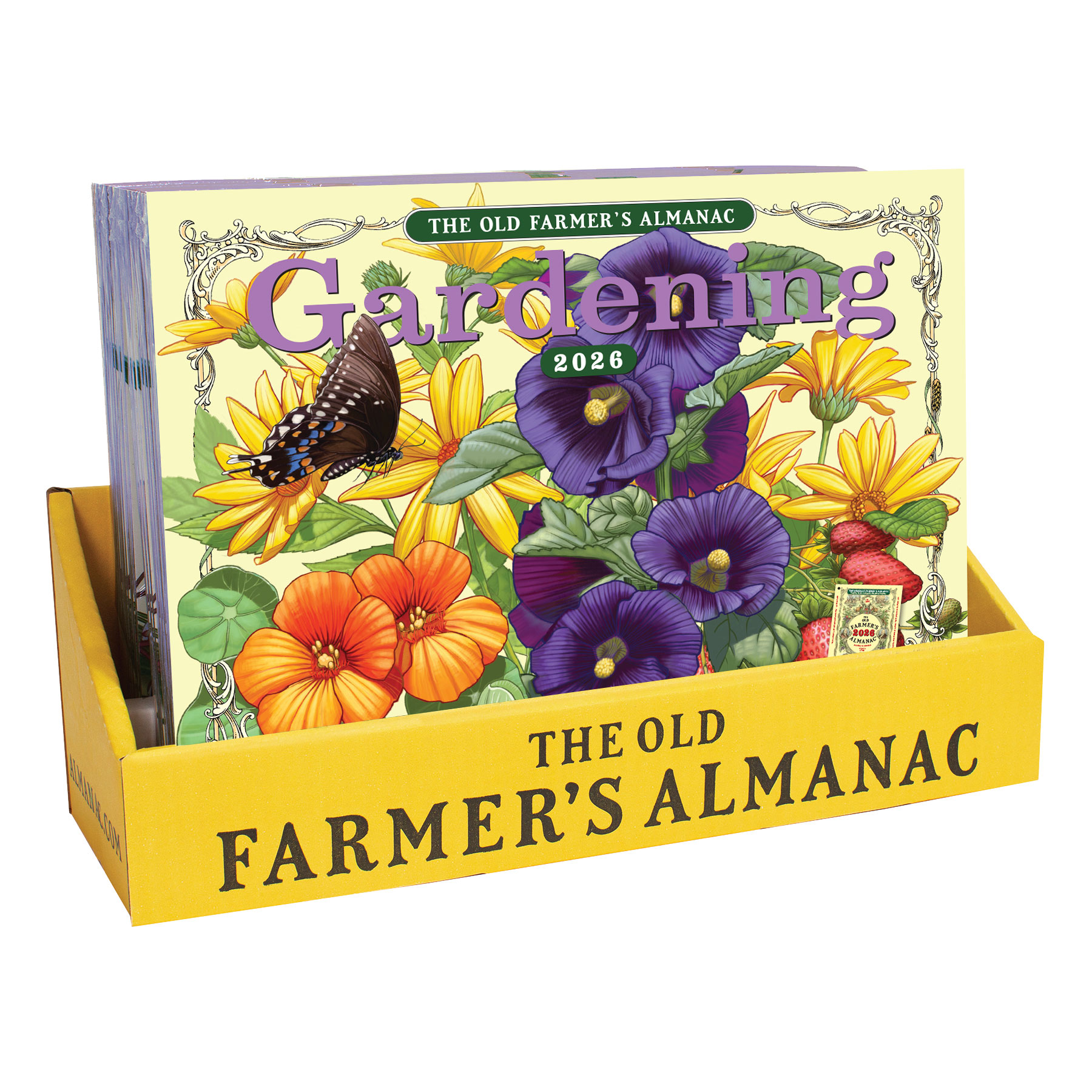 2026 Garden Calendar 20-copy counter display