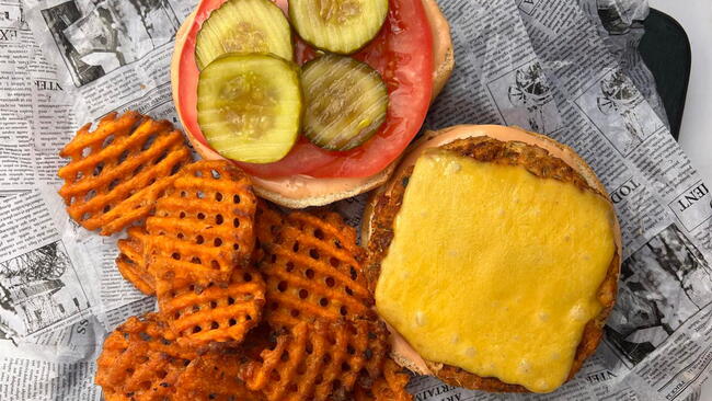 Tomato Turkey Burger